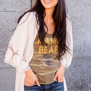Camo 'Mama Bear' Tank Top - Loved by Hannah & Eli brand